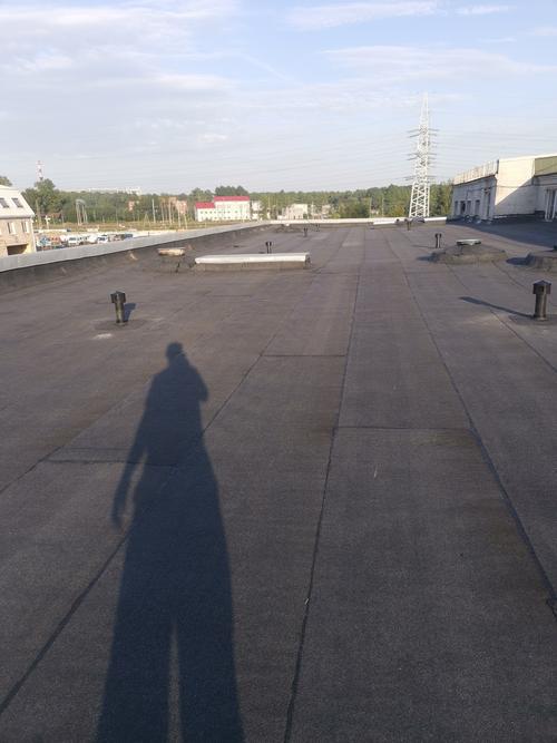 Устройство плоской кровли 