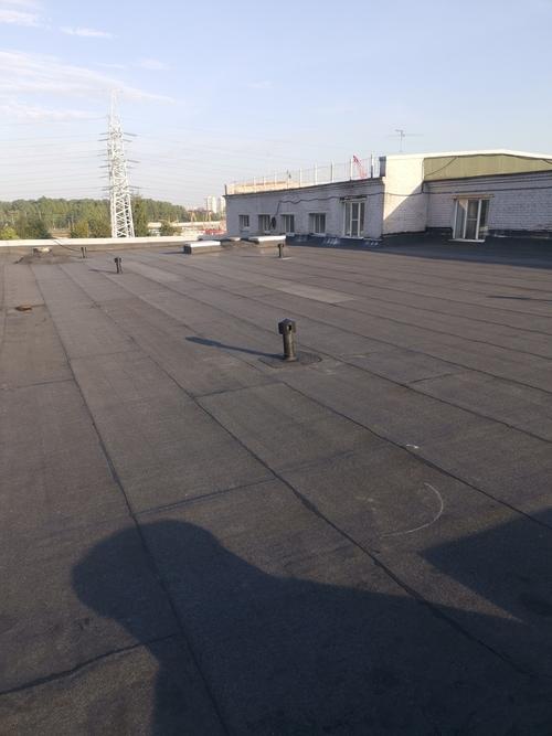 Устройство плоской кровли 